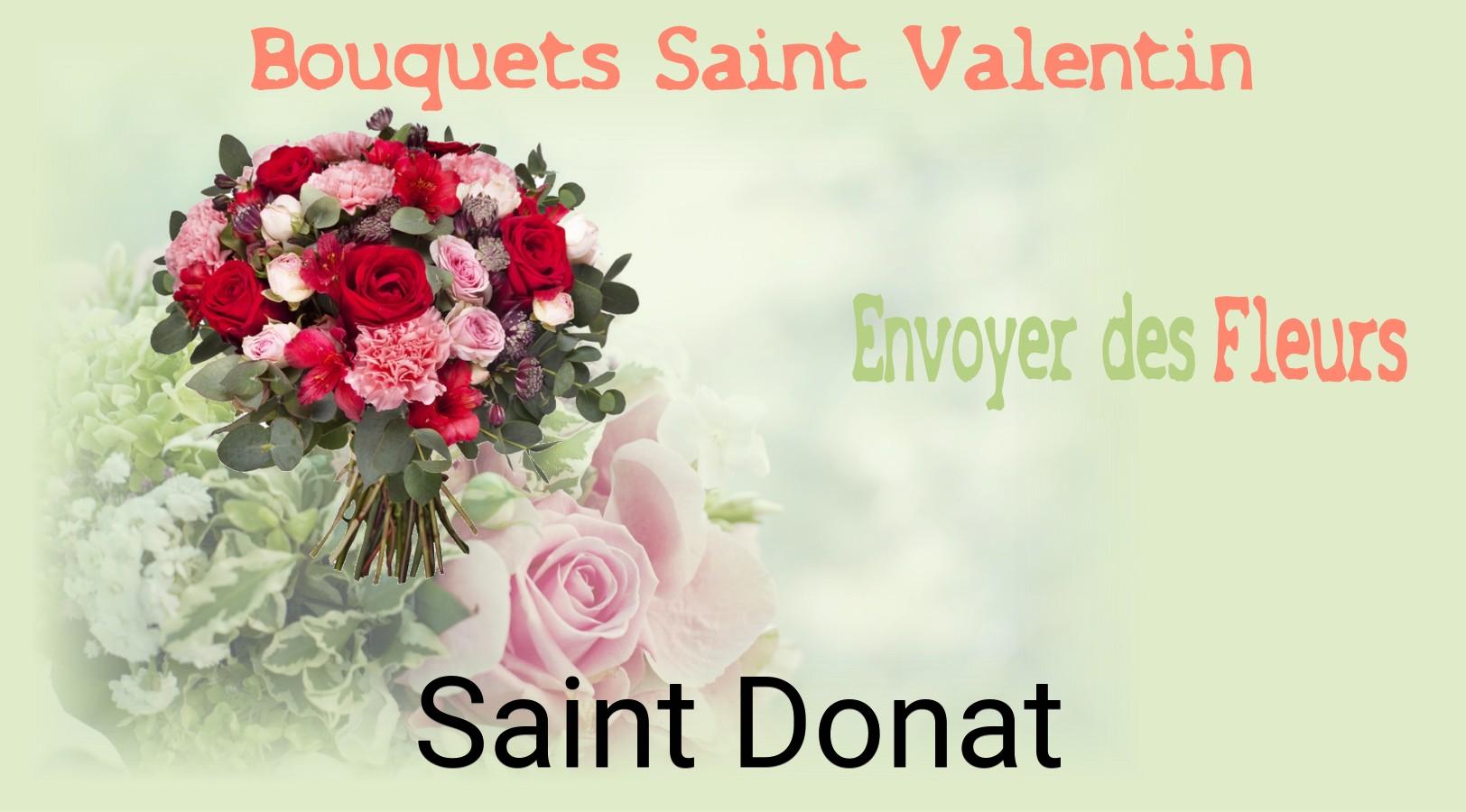 Roses de Saint-Valentin livrées à Saint-Donat